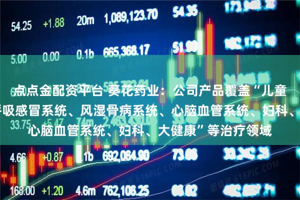 点点金配资平台 葵花药业：公司产品覆盖“儿童用药、消化系统、呼吸感冒系统、风湿骨病系统、心脑血管系统、妇科、大健康”等治疗领域
